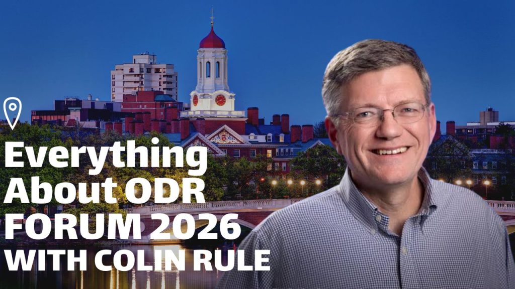 EP355 Colin Rule on ODR2026 June 2026 in Boston